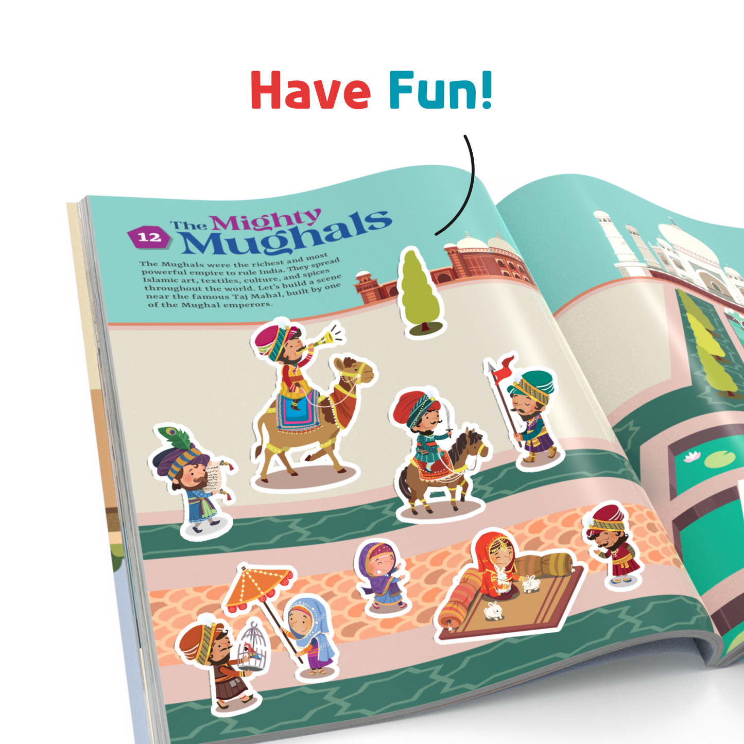 Amazing Islamic History Sticker book