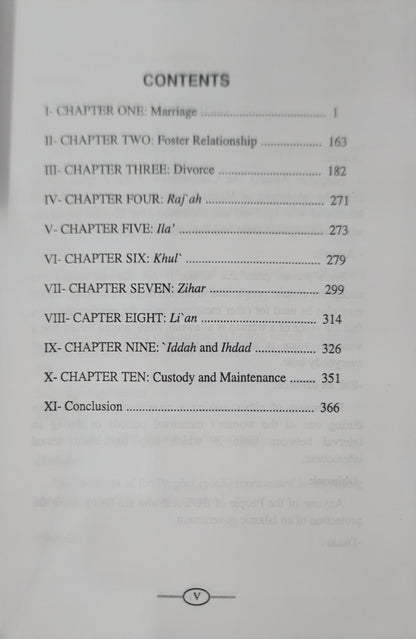 Fiqh of the Muslim Family