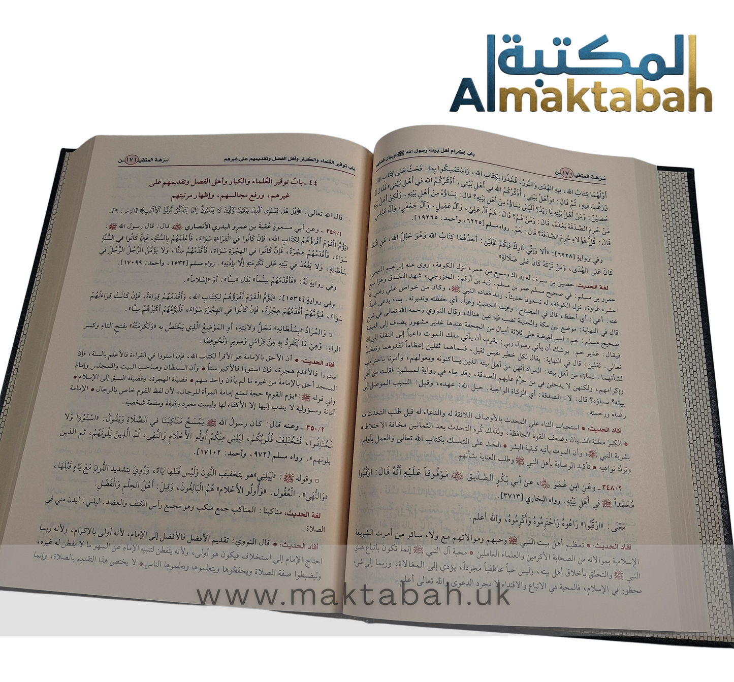 نزهة المتقين - شرح رياض الصالحين للإمام النووي - ألّفه د.مصطفى البغا وآخرون