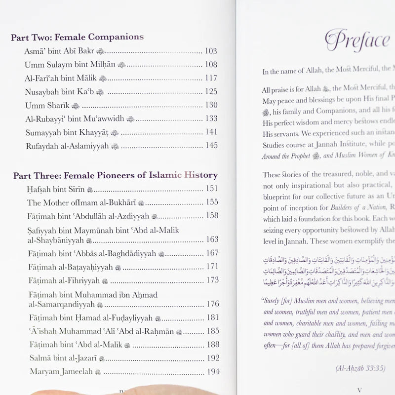 Builders of a Nation : 37 Famous Women in Islamic History - Dr. Haifaa Younis