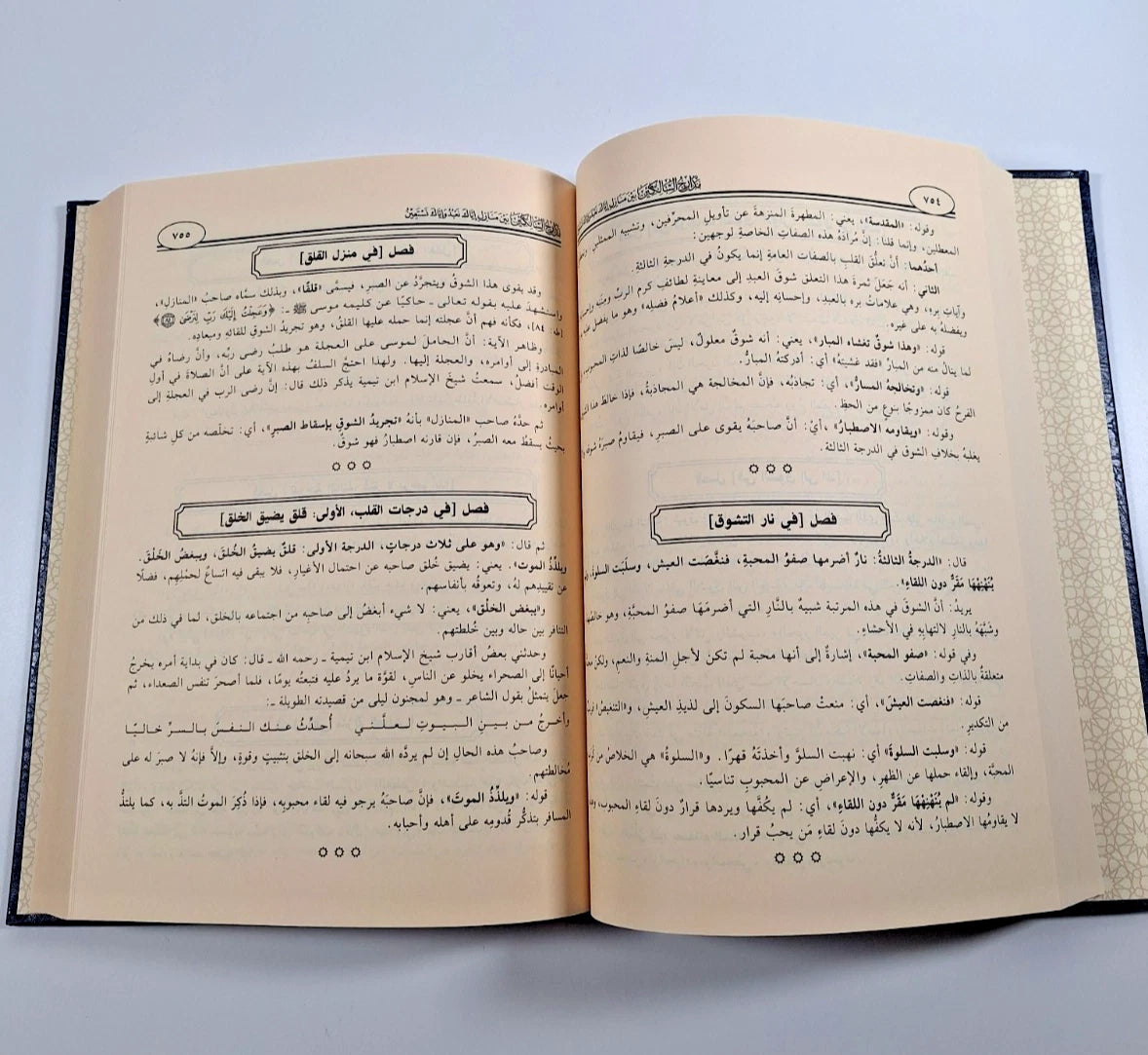 مدارج السالكين في منازل السائرين - ابن القيّم | مجلّدان - طبعة دار ابن حزم بيروت